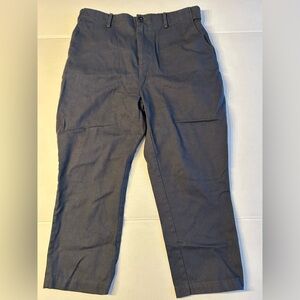 Stampd Men’s Gray Flat Front Cropped Pants Size 32
